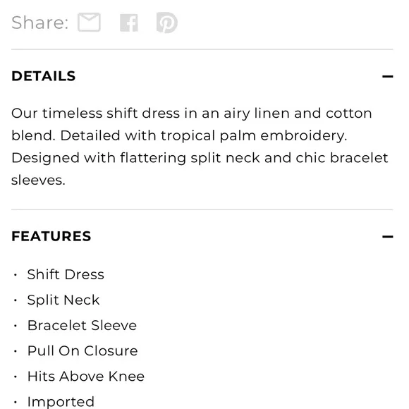 Talbots Dress. NWT. - Picture 10 of 10